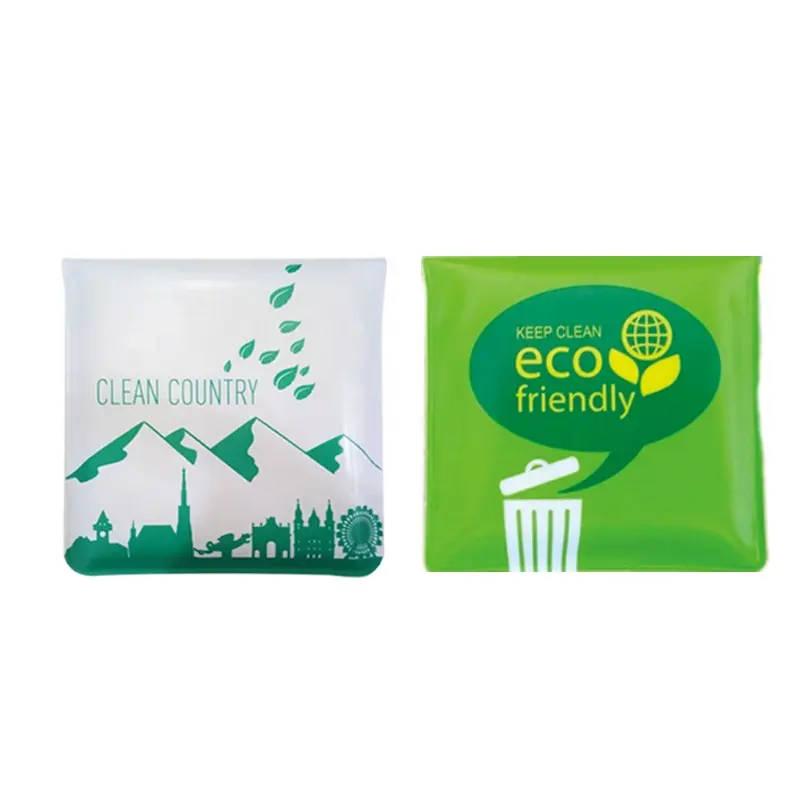 Umwelt freundlicher tragbarer Einweg-Aschenbecher aus Recycling-PVC