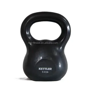 Novo estilo de Pó revestido de Ferro Fundido China Kettlebell com logotipo personalizado