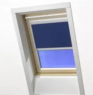 Custom made 100% polyester creative design roller blind mechanism for skylight