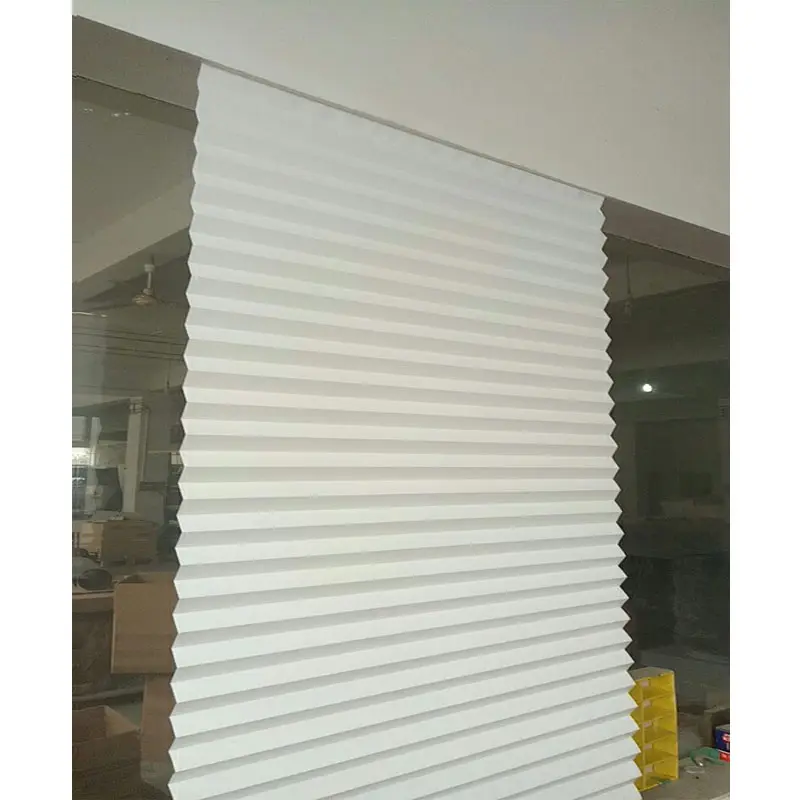 Easy to install window product paper material pleated shade