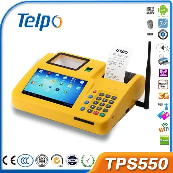 Thiết bị Telpo TPS550 hạ cho cực với Barcode