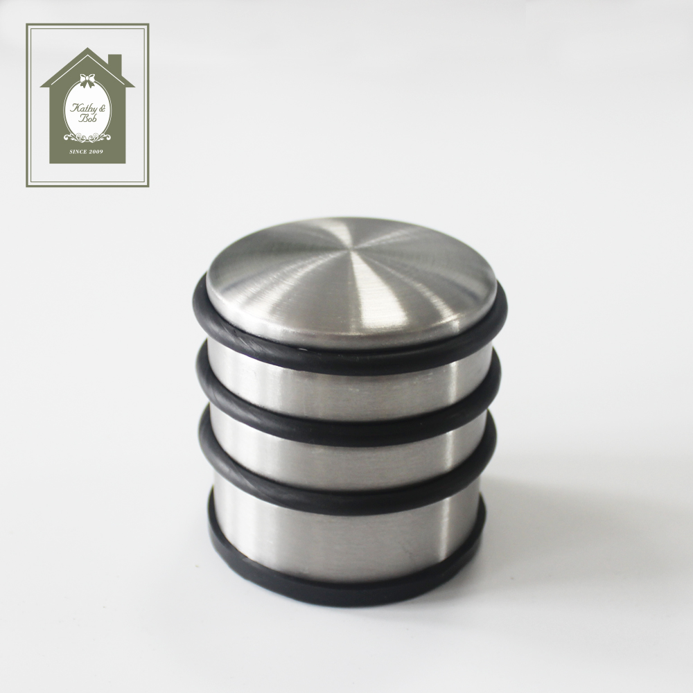 Высококачественная прочная металлическая дверная пробка из нержавеющей стали с резиновыми кольцами для горки, диаметр 7.* 7,5 см