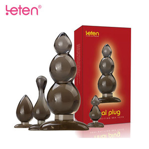 Sıcak toptan Online alışveriş Leten siyah yumuşak silikon Ass Anal Plug yetişkin flört eşcinsel SM oyuncaklar seks ürünleri - Product Image 3