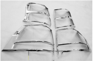 Couvre-phares arrière chromés ABS pour Toyota <span class=keywords><strong>Land</strong></span> <span class=keywords><strong>Cruiser</strong></span> Prado FJ <span class=keywords><strong>150</strong></span> - Product Image 3