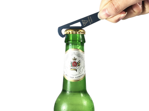 Spork en titane bleu ultra-léger réutilisable de randonnée de camping écologique en plein air avec ouvre-bouteille - Product Image 6