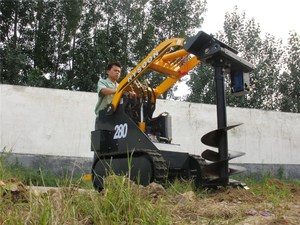 HYSOON קומפקטי דיגר מטעין HY280 עם מחפרון - Product Image 6