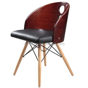 Confortables commerciaux En Bois Dinant la <span class=keywords><strong>Chaise</strong></span> Conceptions avec Coussin très bon choix # HY2017-1 - Product Image 1