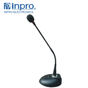 Sistema de micrófono de cuello de cisne inalámbrico de escritorio INPRO con potencia AC110V UHF interior sala de conferencias altavoz muebles de mesa - Product Image 3