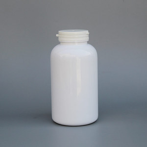 750cc Pil Plastic Fles Fabrikant/750Ml Plastic Pet Medicinale Tablet Fles Met Gemakkelijk Trekken-Ring Deksel - Product Image 1