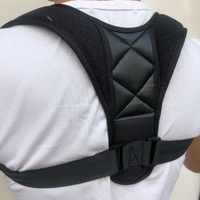 Correcteur de posture réglable pour adultes unisexe, soutien dorsal de compression