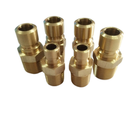 Connecteur de mamelon, tuyau d'arrosage en laiton, 10 pièces, prix d'usine