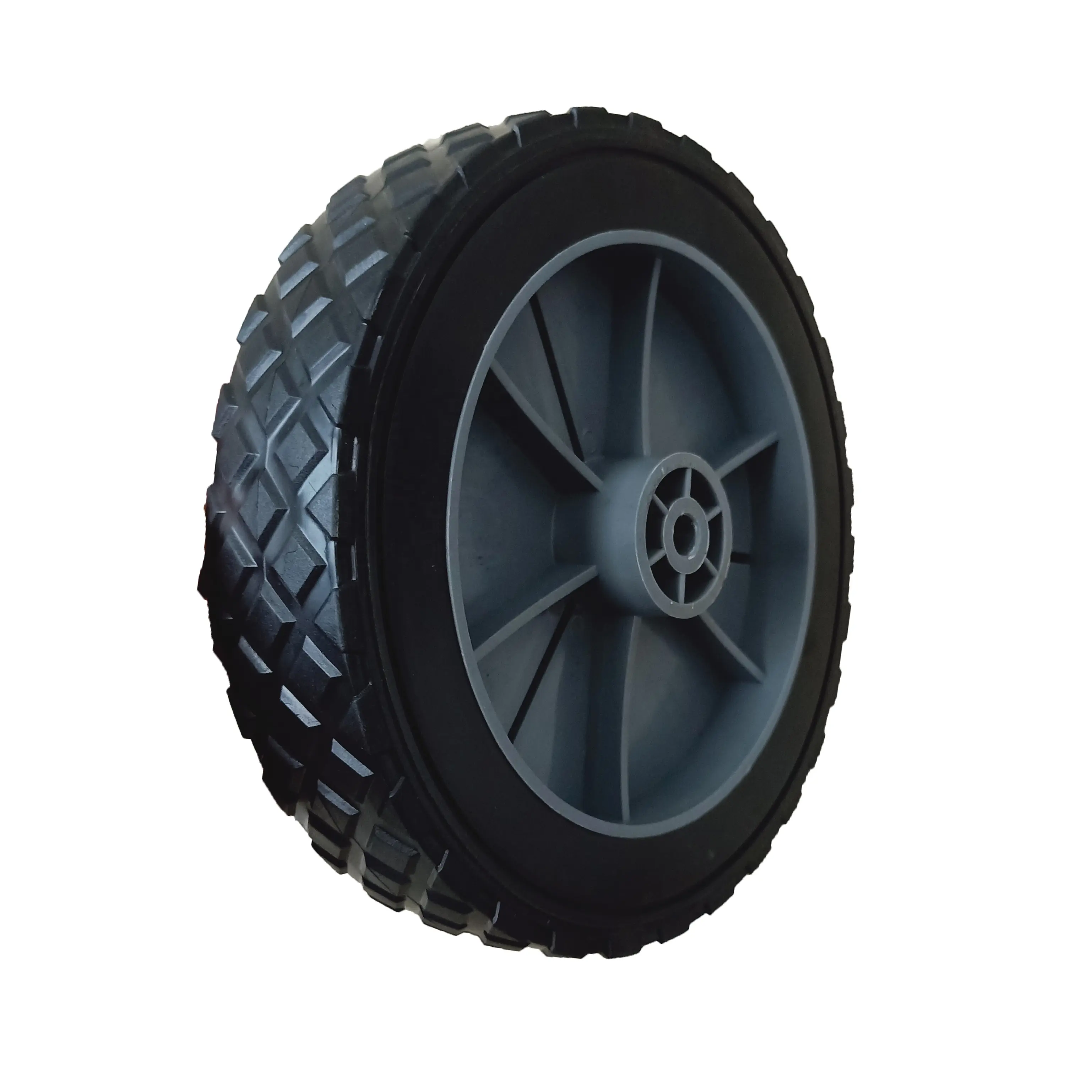 אור משקל pvc גלגל 7x1.5 ''פלסטיק גלגל לקיפול wagon/מתקפל עגלת גלגל/כלי באמצעות