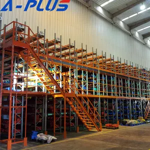 Pallet Racking Mezzanine Prefabricated Steel Warehouse Industrial Storage Rack