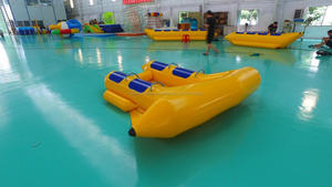 Sports acuatic summer Gae inflatable flying fish Banana Boat towables 4/6 seats - Product Image 4