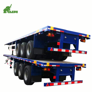 Offre Spéciale 3 <span class=keywords><strong>axel</strong></span> 40ft Pieds 50ft Conteneur 60ft Remorque à plateau Tanzanie Semi-remorque à plateau d'occasion à vendre - Product Image 4