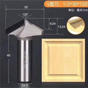 Bộ mũi khoan gỗ bằng cacbua PCD, đầu kim cương, dùng cho máy tiện gỗ, sản xuất tại Trung Quốc, mã 180001 1/2 - Product Image 4