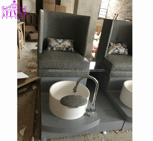 Silla de pedicura para descanso de pies, con lavabo para spa y pedicura - Product Image 3