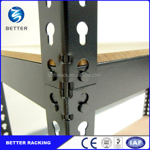 פלדה מחוררת זווית מסמרת מתלה אור החובה Boltless מדפי - Product Image 6