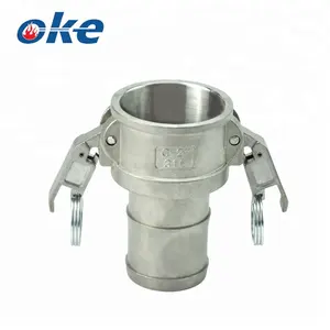 Okefire Stainless Steel Fire Hose Camlock Coupling