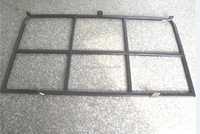 HT Metall Dreieckiges Sofabett-Gestell Silber Platzsparendes Modell 014