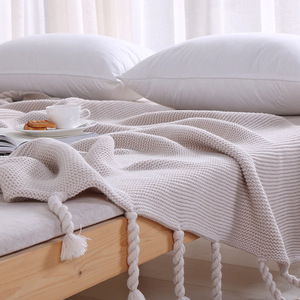 W5254 New Fashion <strong>Knit</strong> <strong>Throw</strong> Blanket Pattern <strong>Cable</strong> <strong>Knit</strong> <strong>Throw</strong> Tassel <strong>Throw</strong> Blanket - Product Image 6