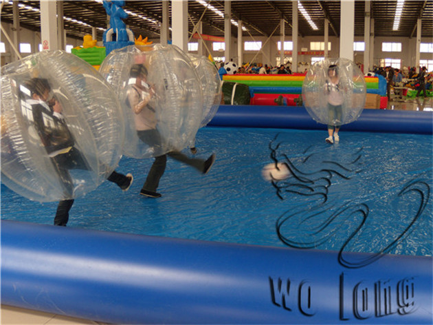 Cheap Full Color Inflatable Bumper Ball For Adult