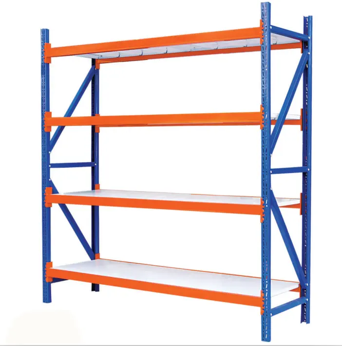 industrial heavy duty warehouse metal steel pipe storage shelf rack system for sale