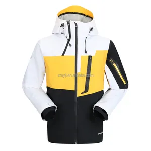 Jaqueta de esqui masculina de nylon, melhor qualidade, moda, jaqueta de esqui, para inverno e fria, 100%