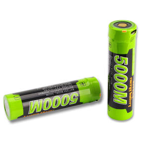 18650 de carga USB cilíndrico 18650 recargable de iones de litio de la batería de 3,7 v 3500 mAh 1A de descarga de la batería - Product Image 3