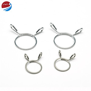 Tùy Chỉnh Nhỏ Có Thể Điều Chỉnh Dây Đơn Mạ Kẽm 304 Thép Trắng Mùa Xuân Hose Kẹp - Product Image 3