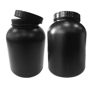 Free Seal und 5lb HDPE Plastic Whey Protein Powder Bottle