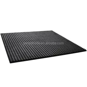 1m x 10m x 15mm compuestos 15mm gimnasio suelo estera goma deporte Fitness suelo azulejos para gimnasio estera de goma alfombra de suelo