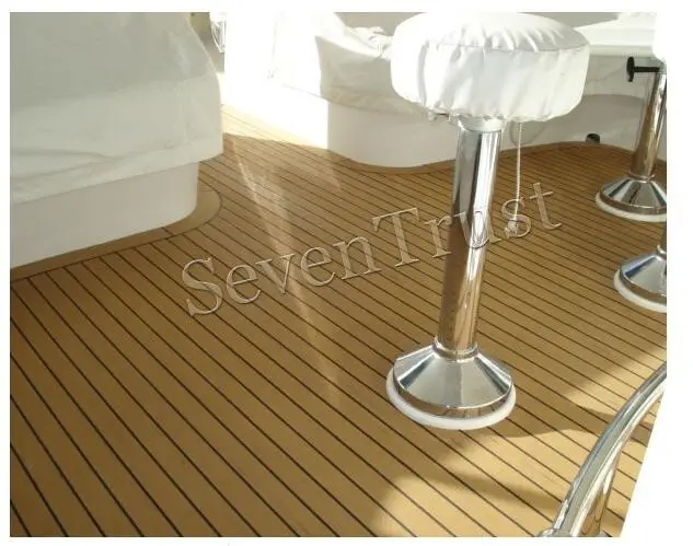 Chris Craft Synthetic Wood Teak Deck Marine Boat Floor Off the Roll