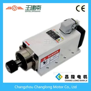 China CNC Router Spindle 2.2kw Air Cooled Electric Spindle Motor With Fin