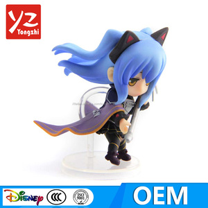 OEM elegante 8 cm alta mini figure in pvc per i bambini che giocano, modello 3d ninfa pvc figure da toy OEM factory - Product Image 2