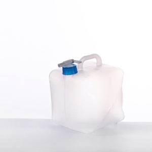 5 lít ngoài trời Đi Bộ Đường Dài cắm trại phụ kiện ráp nước <span class=keywords><strong>container</strong></span> gấp xô nước với cái vòi nước - Product Image 3