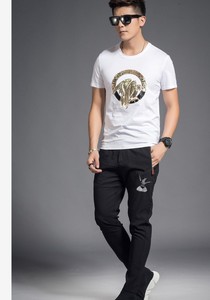 <span class=keywords><strong>T</strong></span>-<span class=keywords><strong>Shirt</strong></span> Casual Dryfit Shopping <span class=keywords><strong>Online</strong></span> nuova tendenza con <span class=keywords><strong>stampa</strong></span> personalizzata <span class=keywords><strong>t</strong></span>-<span class=keywords><strong>Shirt</strong></span> in cotone 100% - Product Image 3