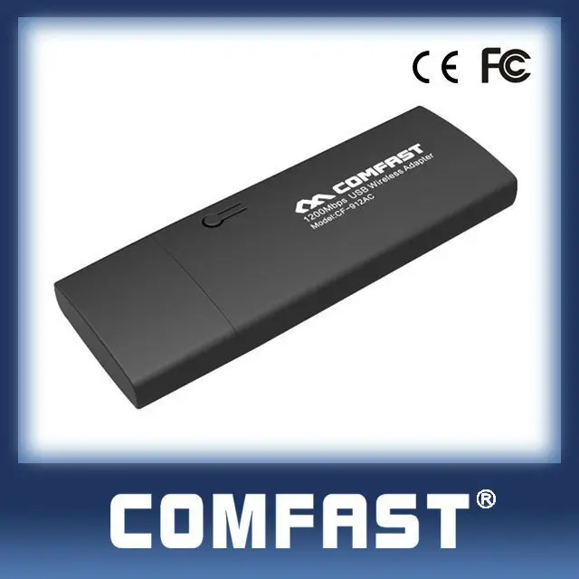 Comfast cf - 912ac RTL8812AU 1200 Mbps USB3.0 adaptateur réseau / réseau fabricants de cartes Support xp, Windows10, Windows8