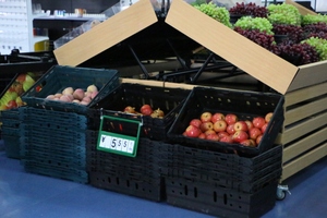 Emballage de légumes de fruits d'emballage en plastique jouet de pile et de nid en plastique emboîtable et empilable caisse en gros caisses boîte panier - Product Image 6