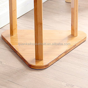 Bambù Triangolo <span class=keywords><strong>Appendiabiti</strong></span> Vestiti Scaffale <span class=keywords><strong>Angolo</strong></span> Cremagliera - Product Image 4