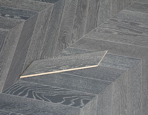 <span class=keywords><strong>Parquet</strong></span> Offre Spéciale d'intérieur <span class=keywords><strong>en</strong></span> chevron de <span class=keywords><strong>chêne</strong></span> blanc à 60 degrés - Product Image 1