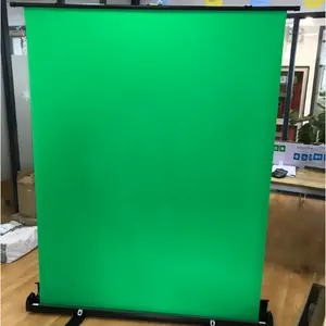 แบบพกพาพับพับพับฟรี Chroma ที่สำคัญพื้นหลังหน้าจอสีเขียวฉากหลัง