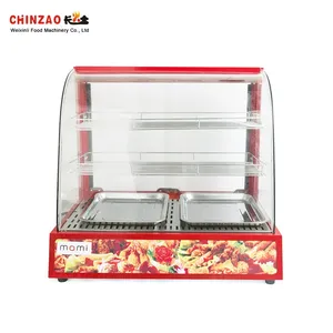 食品展示柜展示食品取暖器展示桌面热食品展示馅饼取暖器