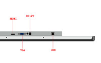 Pantalla Táctil Capacitiva de Bajo Costo, Monitor LCD Táctil de 15 Pulgadas para Hotel