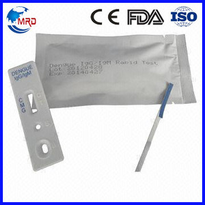 Sớm Chẩn Đoán của Sốt Xuất Huyết Nhiễm Trùng Nhanh Chóng Kit Kiểm Tra cho việc Phát Hiện các <span class=keywords><strong>NS1</strong></span>, <span class=keywords><strong>IGM</strong></span>, và <span class=keywords><strong>IGG</strong></span> - Product Image 1