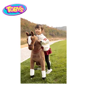 Pour les 8 ans monter sur cheval en peluche montent sur des jouets