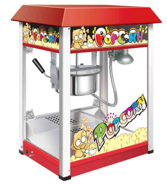 Kommerzielle Gasbetrieb Popping Popcorn Making Machine