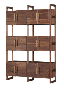 Vitrina de madera antigua superior personalizada, estantería de madera maciza antigua, muebles de decoración China - Product Image 4