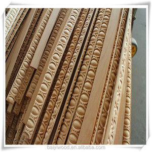 Sculpture sur <span class=keywords><strong>bois</strong></span> Cnc, moulage d'ornement décoratif, moulage plat en <span class=keywords><strong>bois</strong></span> - Product Image 3