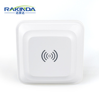 IP65 840-928 Mhz Lector de antena RFID de larga distancia 20-30M Lectores de tarjetas de control de acceso UHF Bajo costo